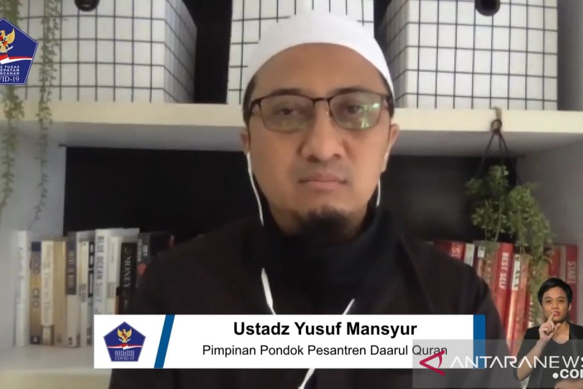 Ustaz Yusuf Mansyur mengajak untuk berbaik sangka pada Allah