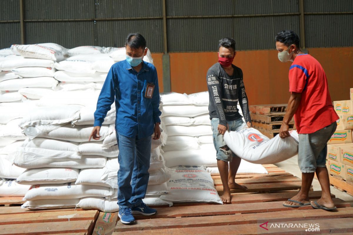Bulog Gorontalo siapkan 50 ton gula pasir menjaga stabilitas harga