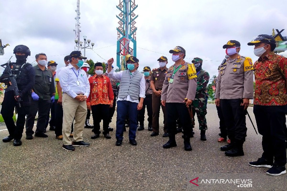 Gubernur minta petugas lebih tegas jaga perbatasan Kalteng