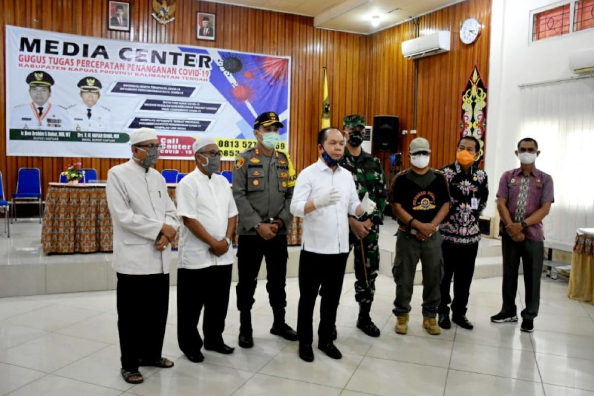 Penyebaran COVID-19 di Kapuas meluas, begini arahan pemda jelang Idul Fitri