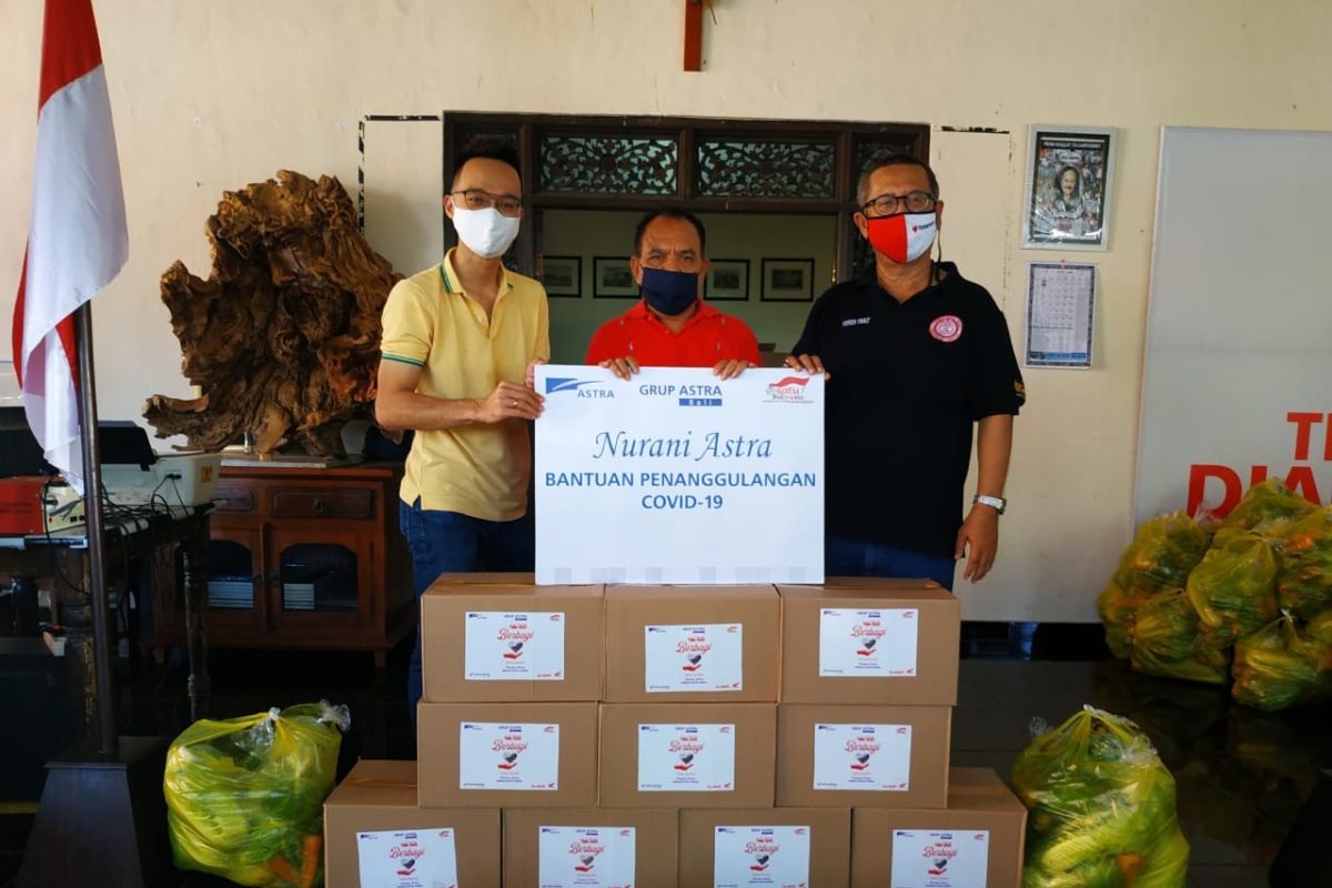 Masyarakat NTT di Bali dapat lagi bantuan ratusan paket sembako