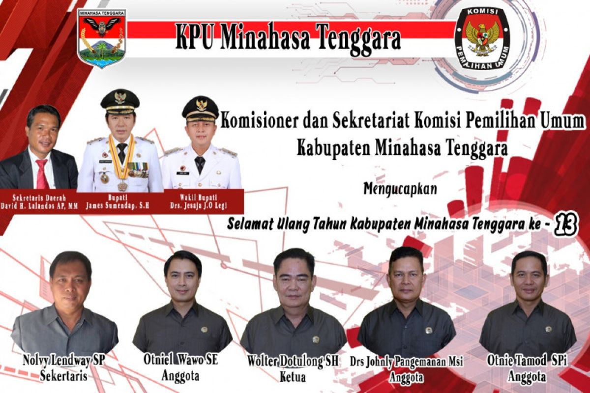 KPU Mitra Dirgahayu Kabupaten Minahasa Tenggara ke-13