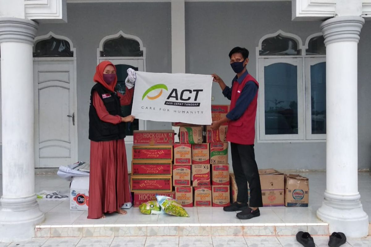 ACT Lampung bantu warga Tulangbawang dengan buka dapur umum