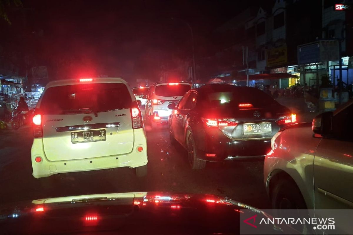 Gema takbir berkumandang di beberapa masjid kecil di Pekanbaru