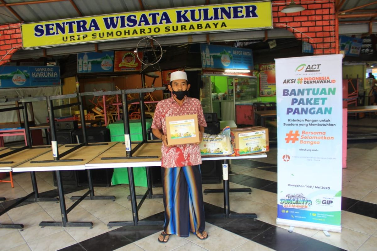 BI dan BMPD Jatim salurkan paket Ramadhan bersama ACT