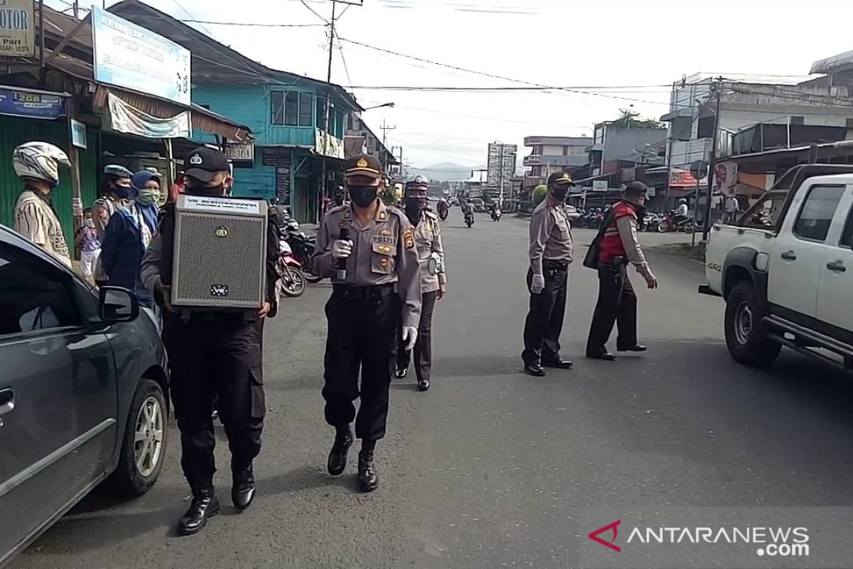 Polres Rejang Lebong sosialisasikan pencegahan COVID-19 di gereja