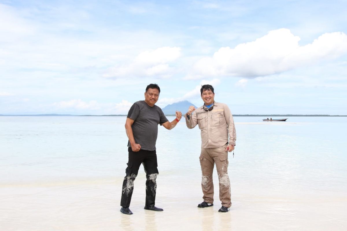 Olly-Steven optimistis tujuan wisata "Pasir Timbul" Minahasa Utara ramai kembali