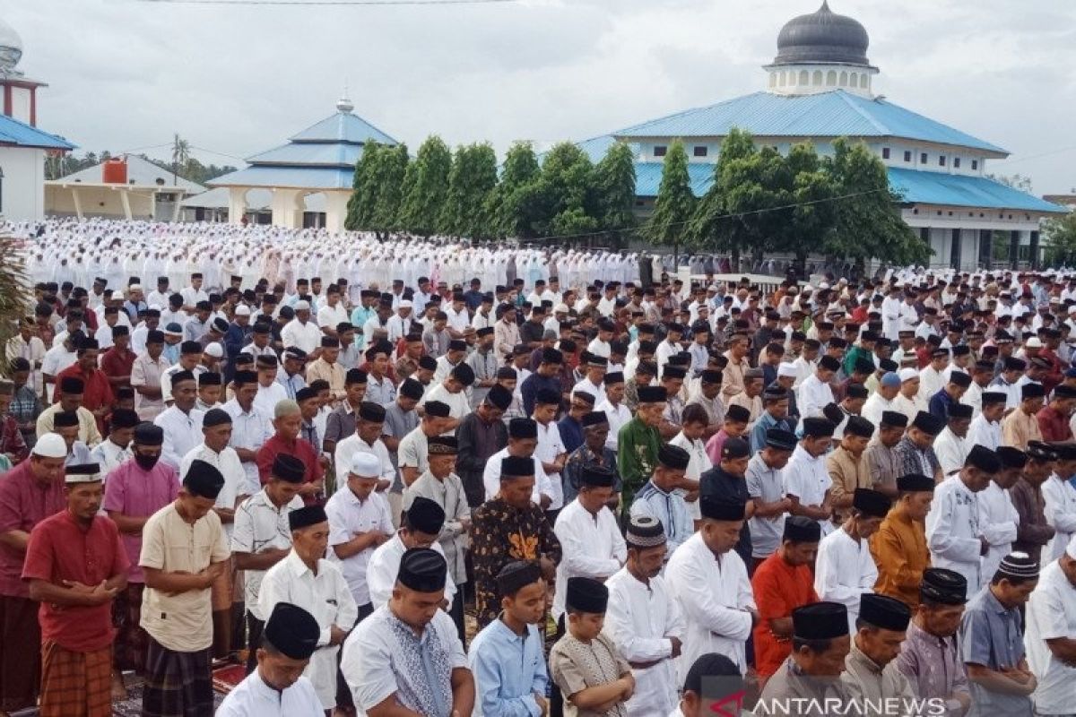 Warga Nagan Raya Aceh telah rayakan Idul Fitri 1441 H Sabtu pagi