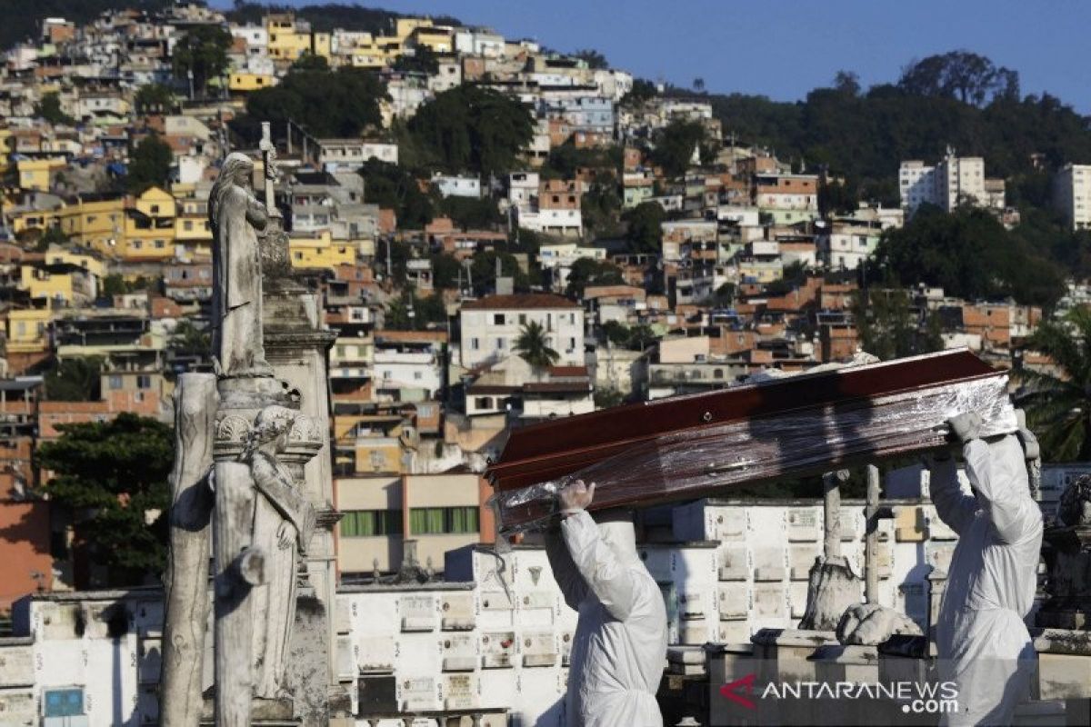 Kasus corona di Brazil terus melonjak, 26.417 kasus baru dalam 24 jam