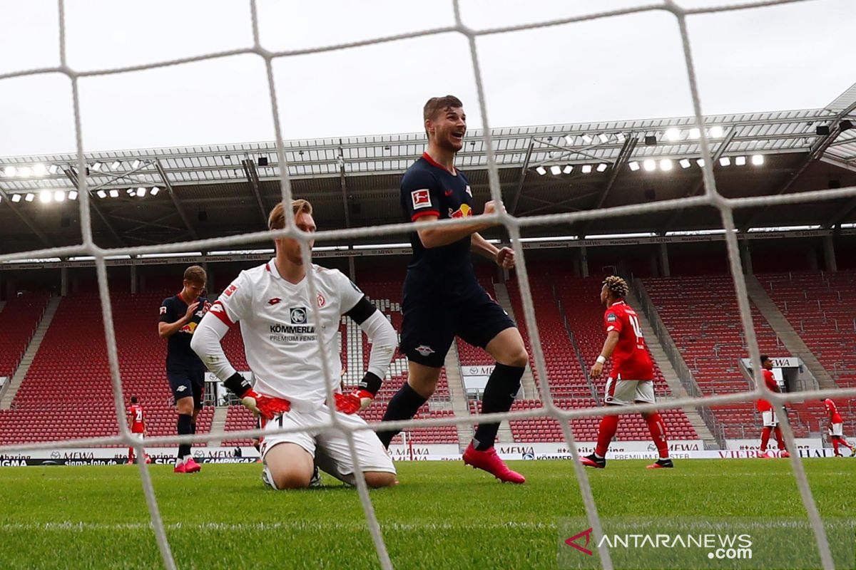 Leipzig hancurkan Mainz 5-0, Timo Werner ukir trigol