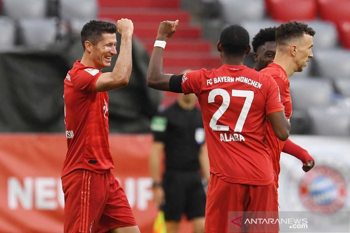 Dalam 27 kali pertandingan, Bayern torehkan rekor baru dengan mencetak 80 gol