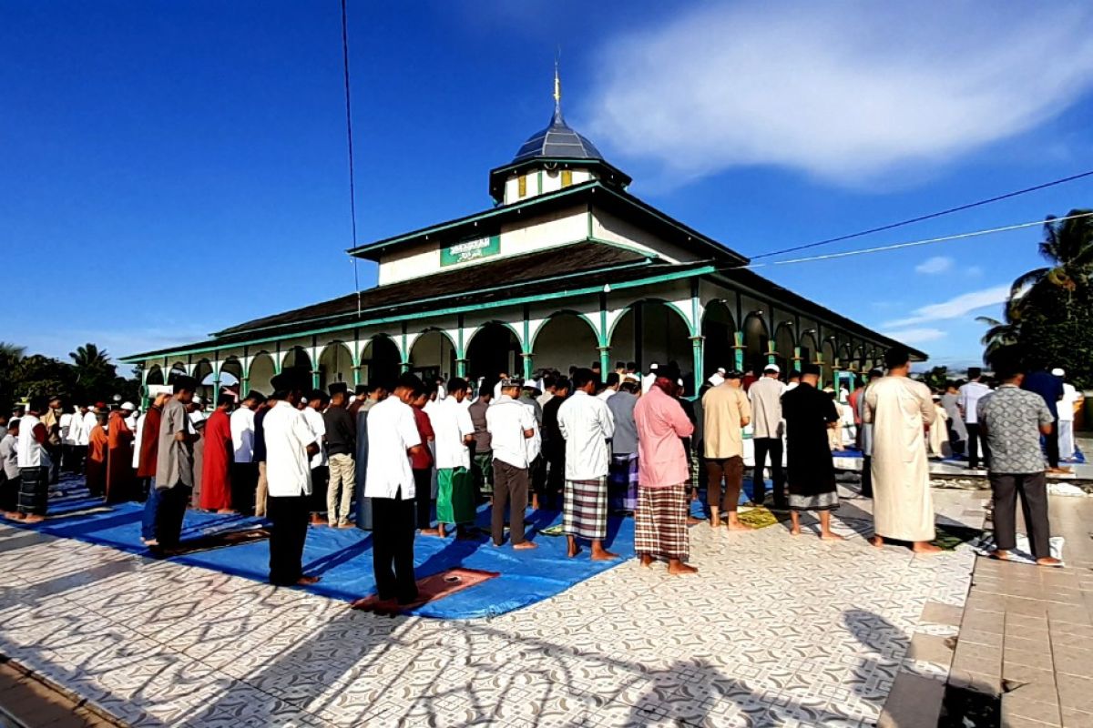 Shalat Id berjamaah di Bulungan dengan protokol kesehatan