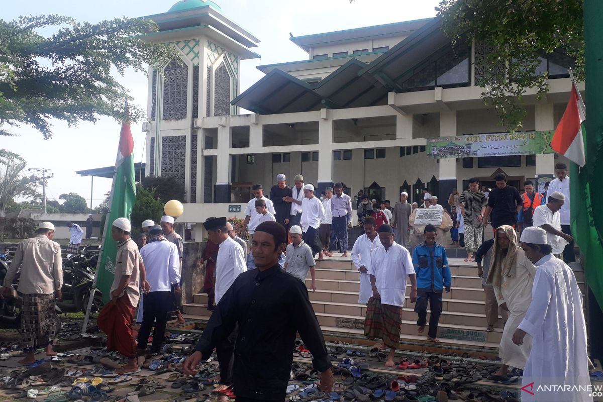 Pelaksanaan Shalat Idul Fitri di Bangka Tengah terapkan Protap COVID-19