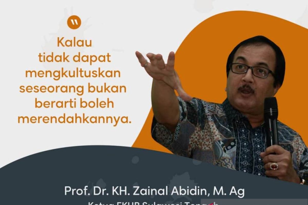 Ketua MUI Palu Prof Zainal: Idul Fitri momen bangkitkan persaudaraan sesama manusia
