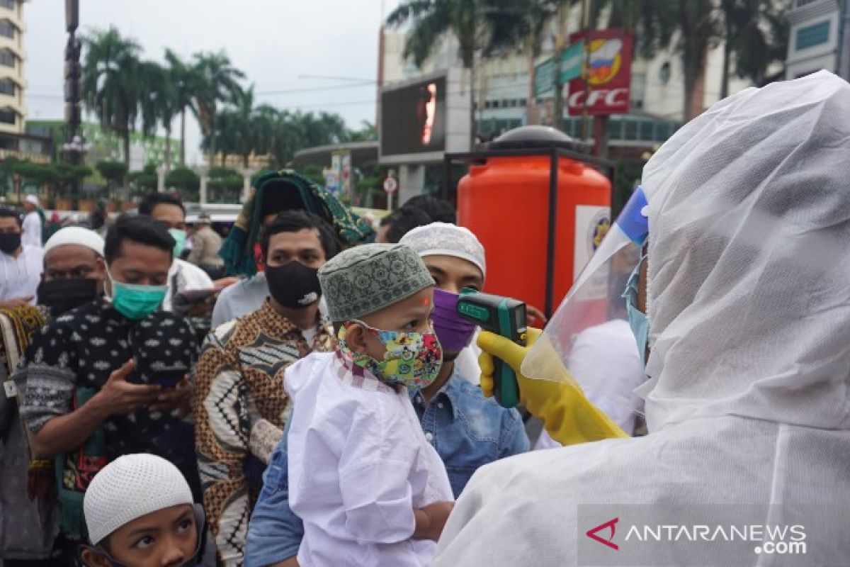 Masjid di Medan gelar shalat Ied dengan protokol kesehatan