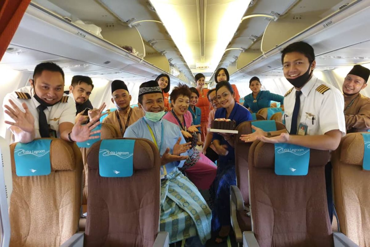 Garuda Indonesia di Malaysia tetap memberi pelayanan saat Idul Fritri