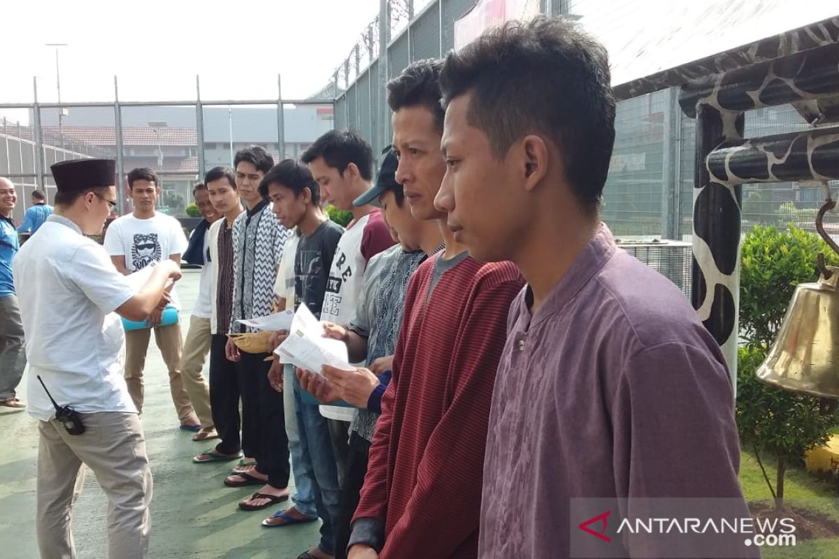 11 warga Lapas Pasir Tanjung Cikarang bebas saat Idul Fitri