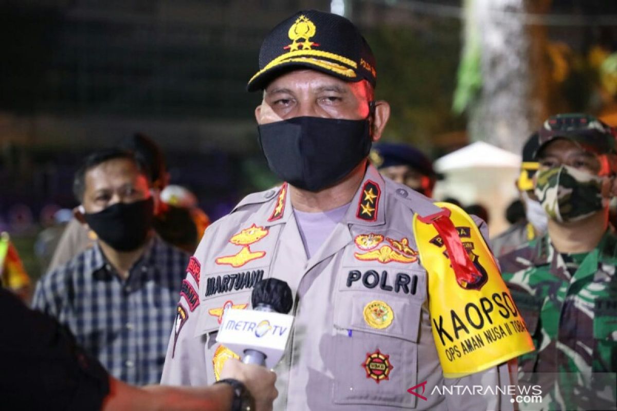 Kapolda monitoring malam takbiran di Sumut