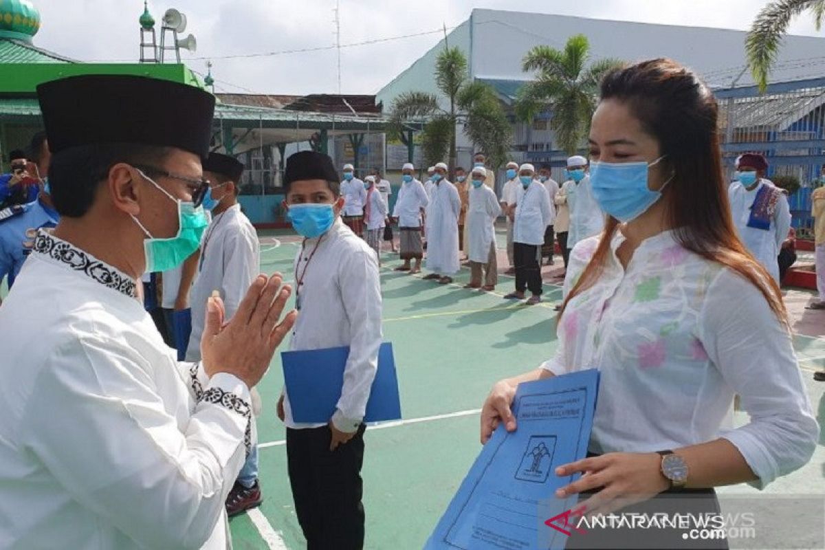 Sebanyak 3.727 warga binaan di Riau peroleh remisi Idul Fitri