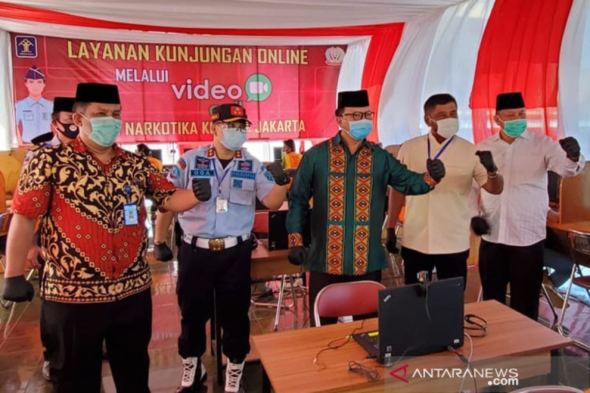 Remisi kepada 105.325 narapidana diumumkan lewat panggilan video