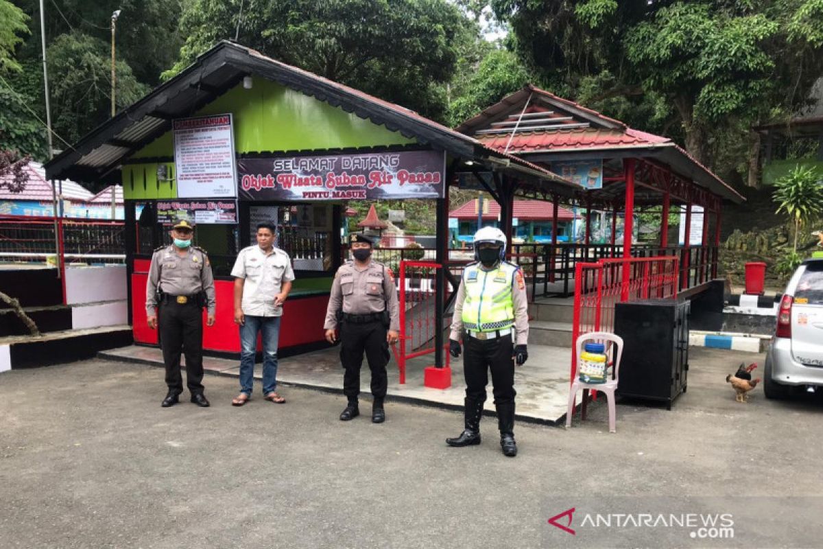 Polisi jaga lokasi wisata di Rejang Lebong, Bengkulu tak jadi tempat berkumpul