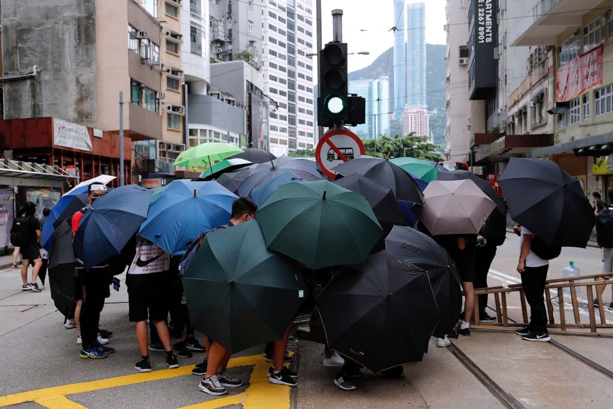 Hong Kong nyatakan "terorisme" tumbuh, terkait gerakan kemerdekaan