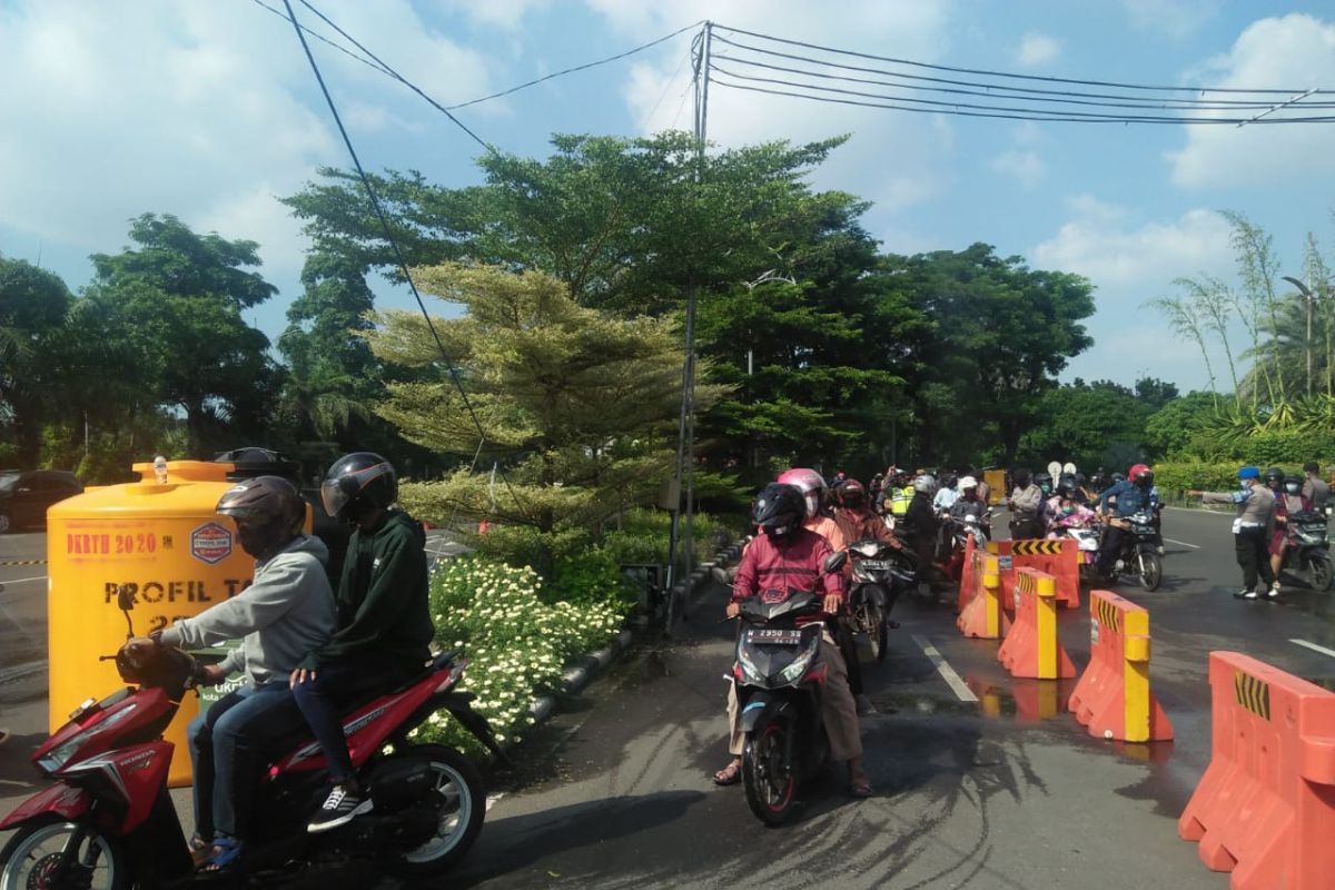 Hari pertama Lebaran, Penjagaan di sejumlah 