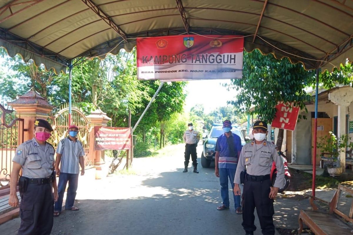 Kediri bangun kampung tangguh untuk cegah penyebaran COVID-19