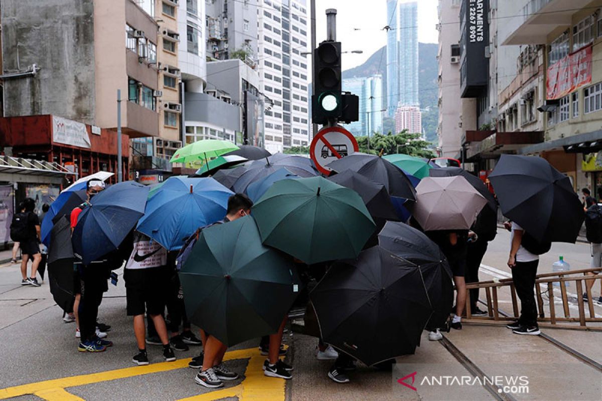 Hong Kong nyatakan "terorisme" tumbuh, terkait gerakan kemerdekaan