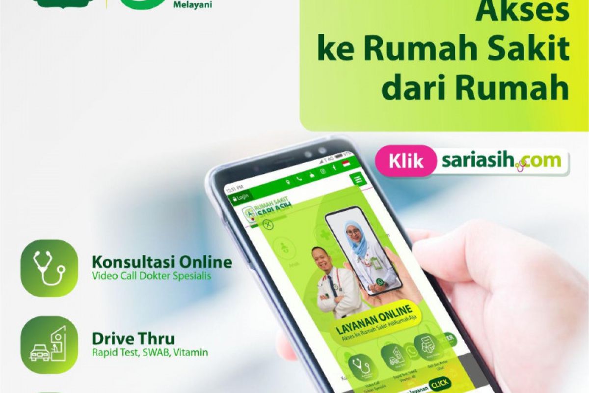 RS Sari Asih Tangerang sediakan layanan konsultasi online selama PSBB