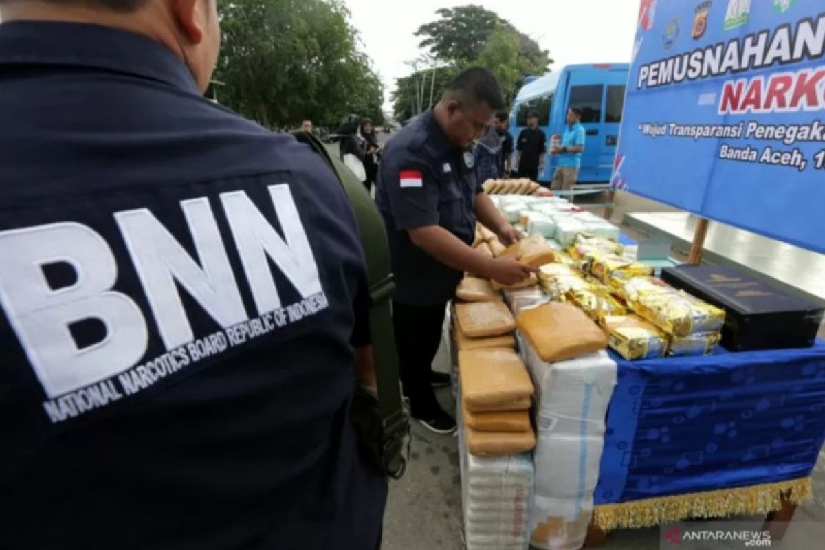 Waduh, BNN nyatakan Aceh masuk peringkat enam provinsi rawan narkoba