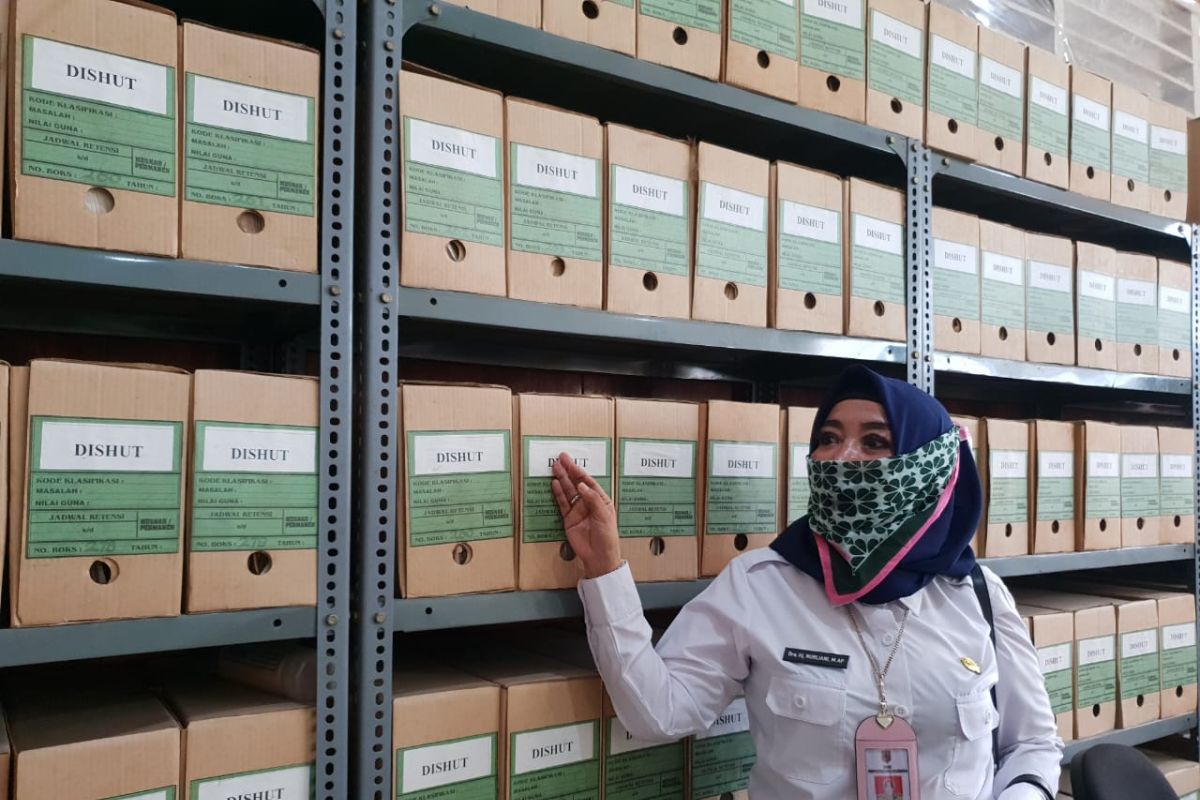 Dispersip Kalsel ganti ribuan boks berkas arsip di Depo Banjarbaru