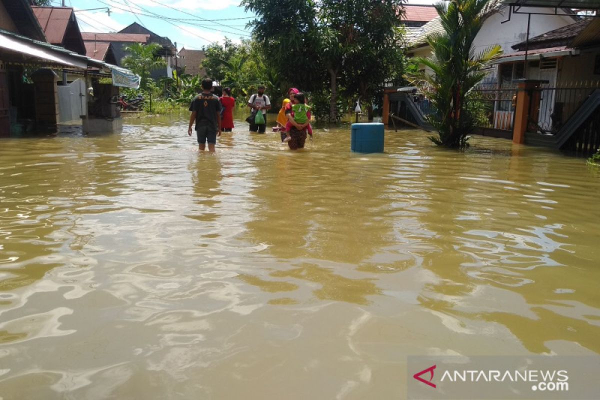 Banjir Samarinda mulai surut