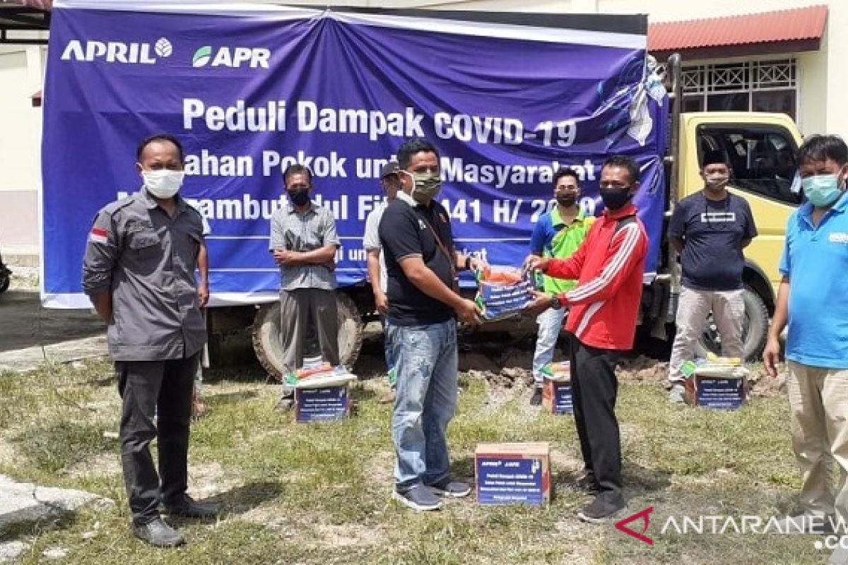 RAPP dan APR salurkan 2.516 paket bahan pokok di Kuansing