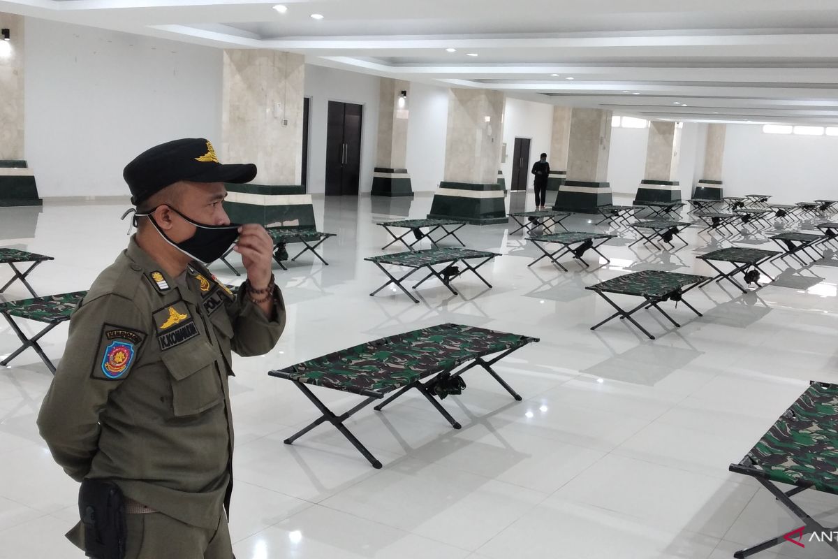 Masjid jadi isolasi pemudik yang balik ke Jakarta