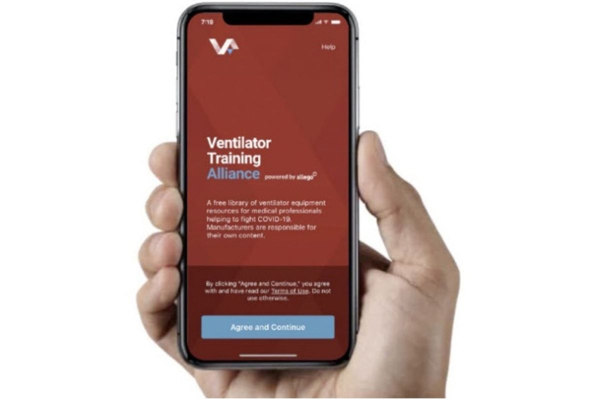 Smiths Medical announces Ventilator Training Alliance app partnership