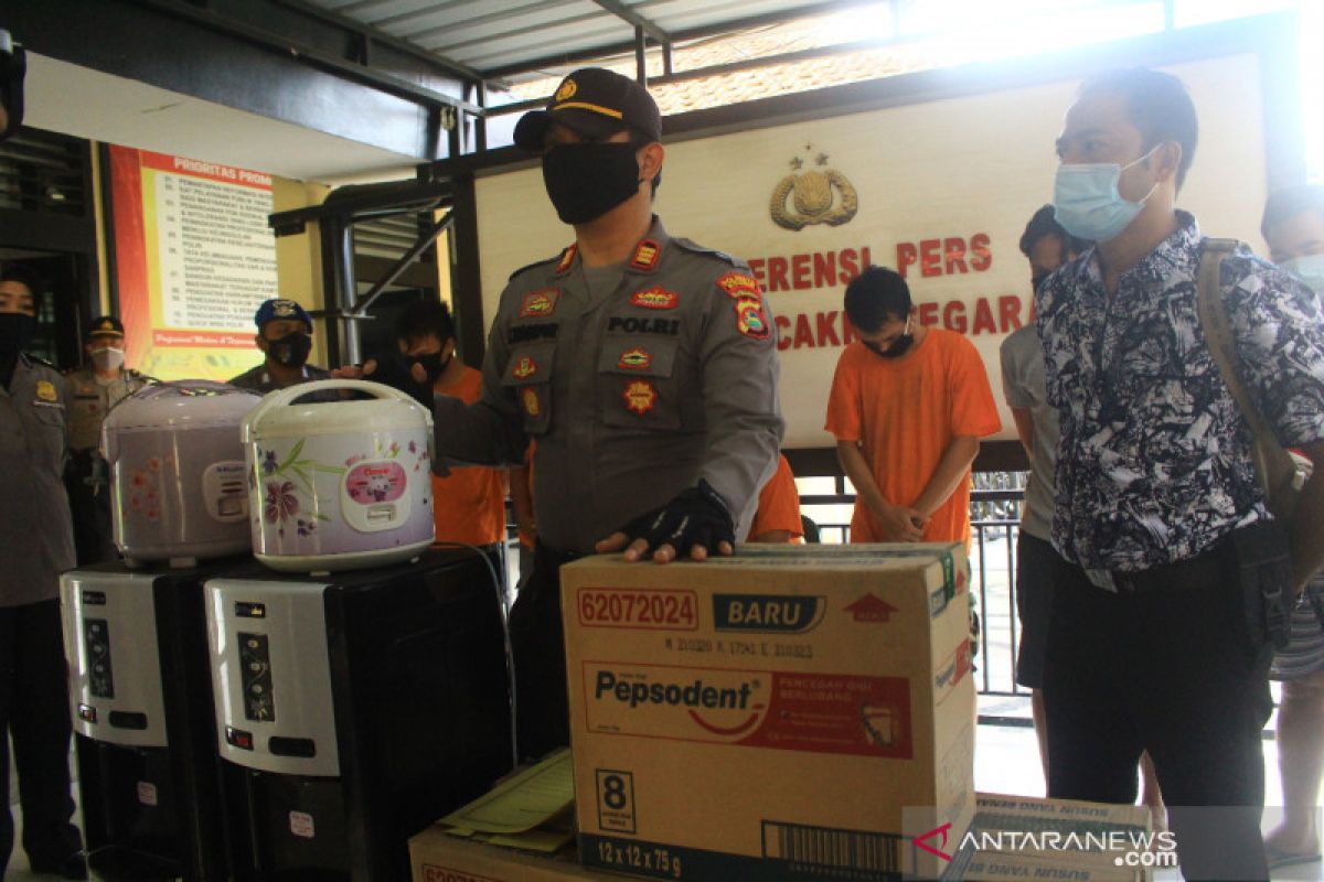 Polisi ringkus otak komplotan pencuri APD