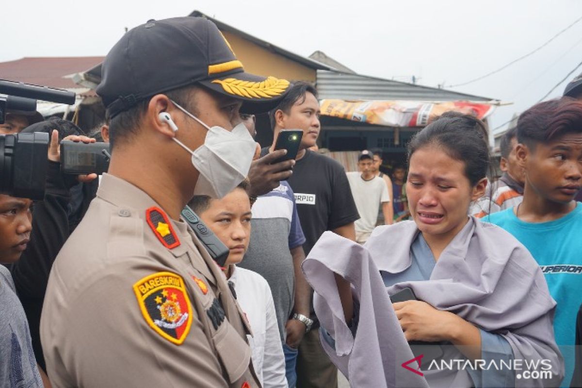 Dua pria yang saling bacok di  Sei Mencirim Sunggal tewas ditempat