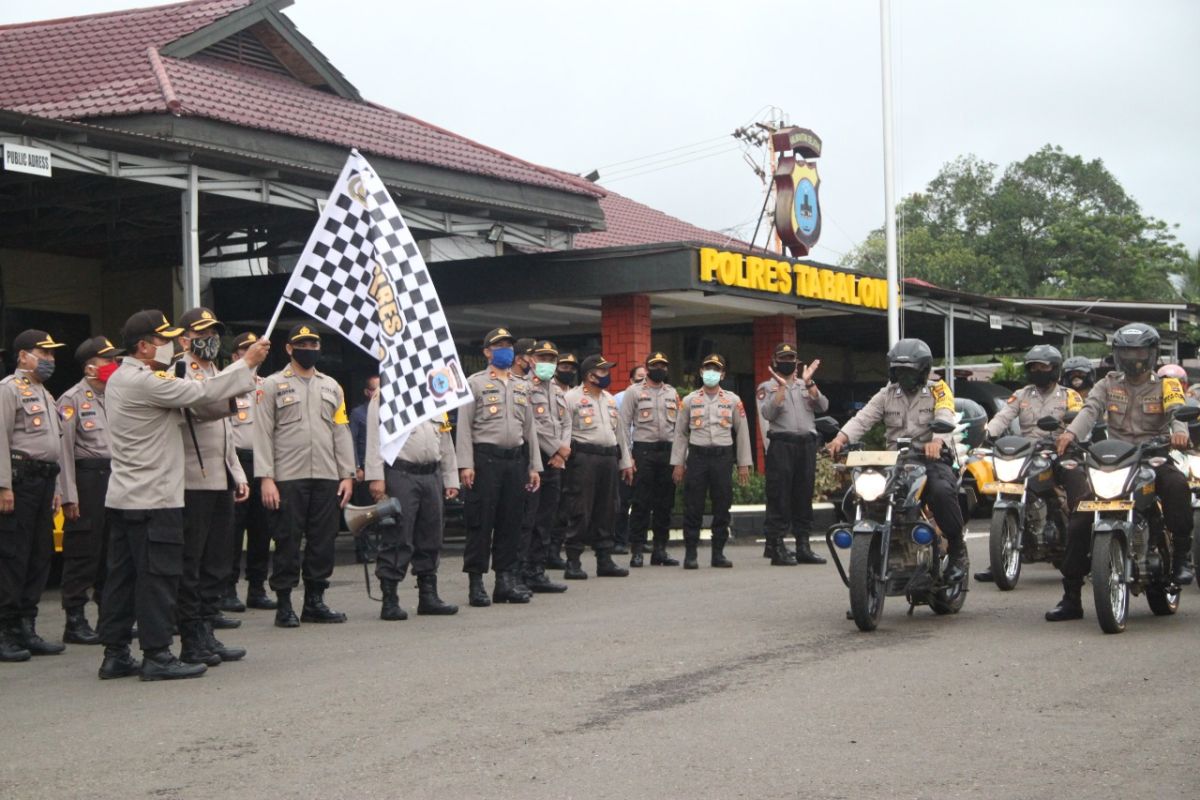 Polres Tabalong distribusikan.1,8 ton beras