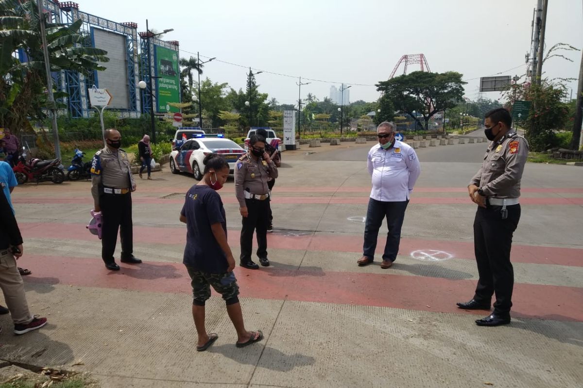 Polda Metro Jaya tetapkan sopir bajaj tersangka tabrakan dengan bus Transjakarta