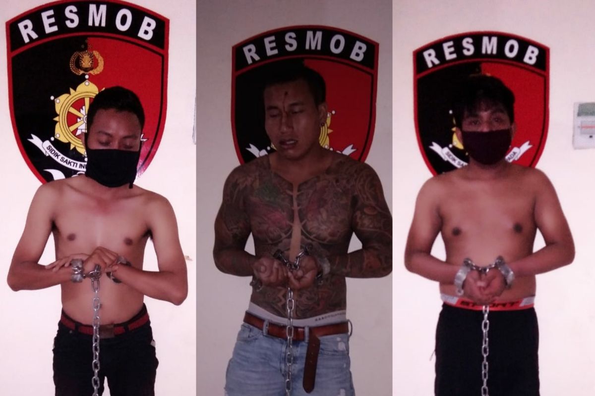 Polisi tangkap tiga pencuri ratusan juta dalam ATM di Gianyar-Bali