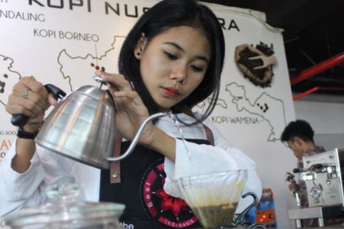 Gelombang 4 prakerja dioptimalkan dengan pelatihan 10.000 Barista Merdeka Bencoolen Coffee