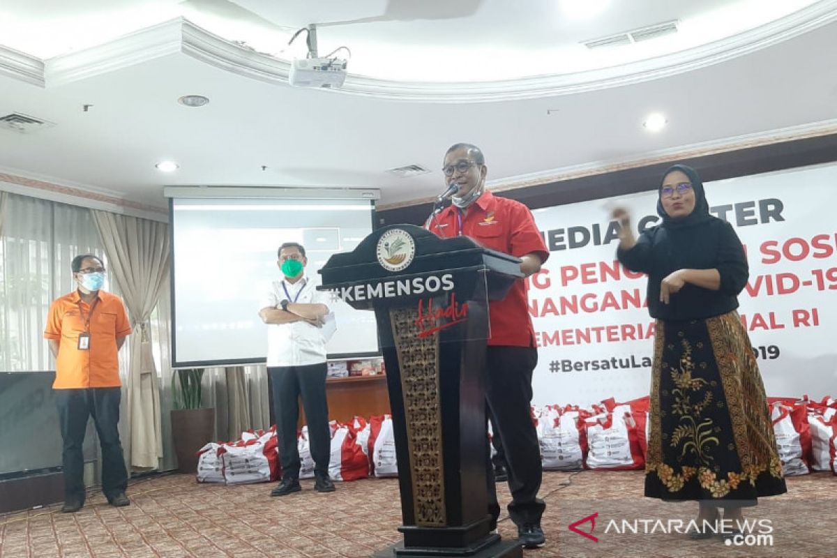 Kemensos siap konsolidasi dengan kementerian lain terkait  bantuan sosial