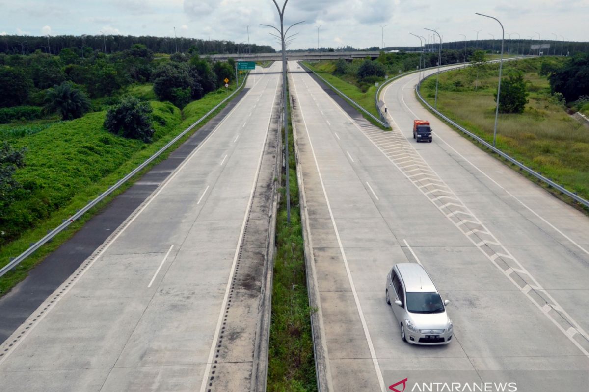 Ruas tol Trans Sumatera membentang dari Lampung hingga Aceh 2.799,3 Km segera beroperasi