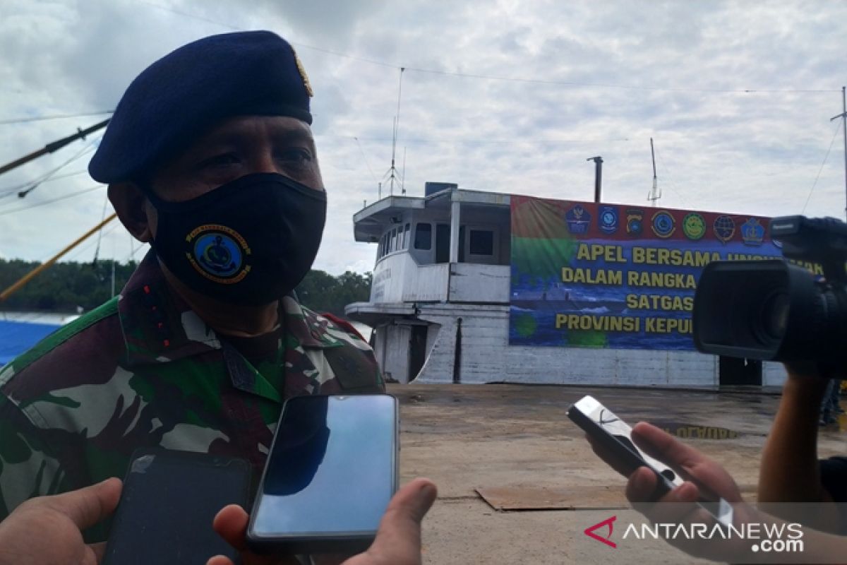 Lanal Bangka Belitung siagakan kapal patroli di 30 pelabuhan tikus