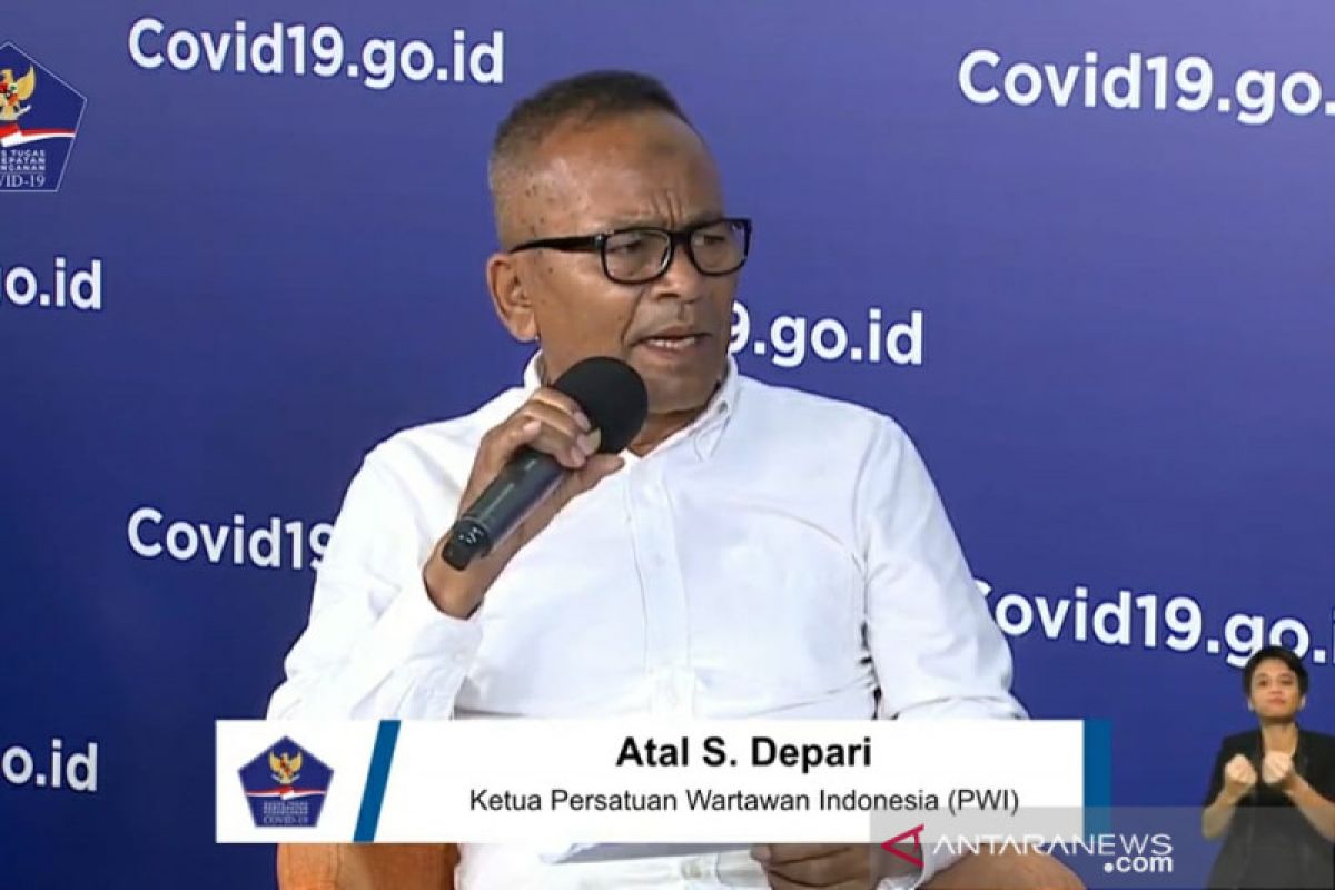 PWI sebut Pemberitaan tentang COVID-19 harus mencerahkan dan menenangkan