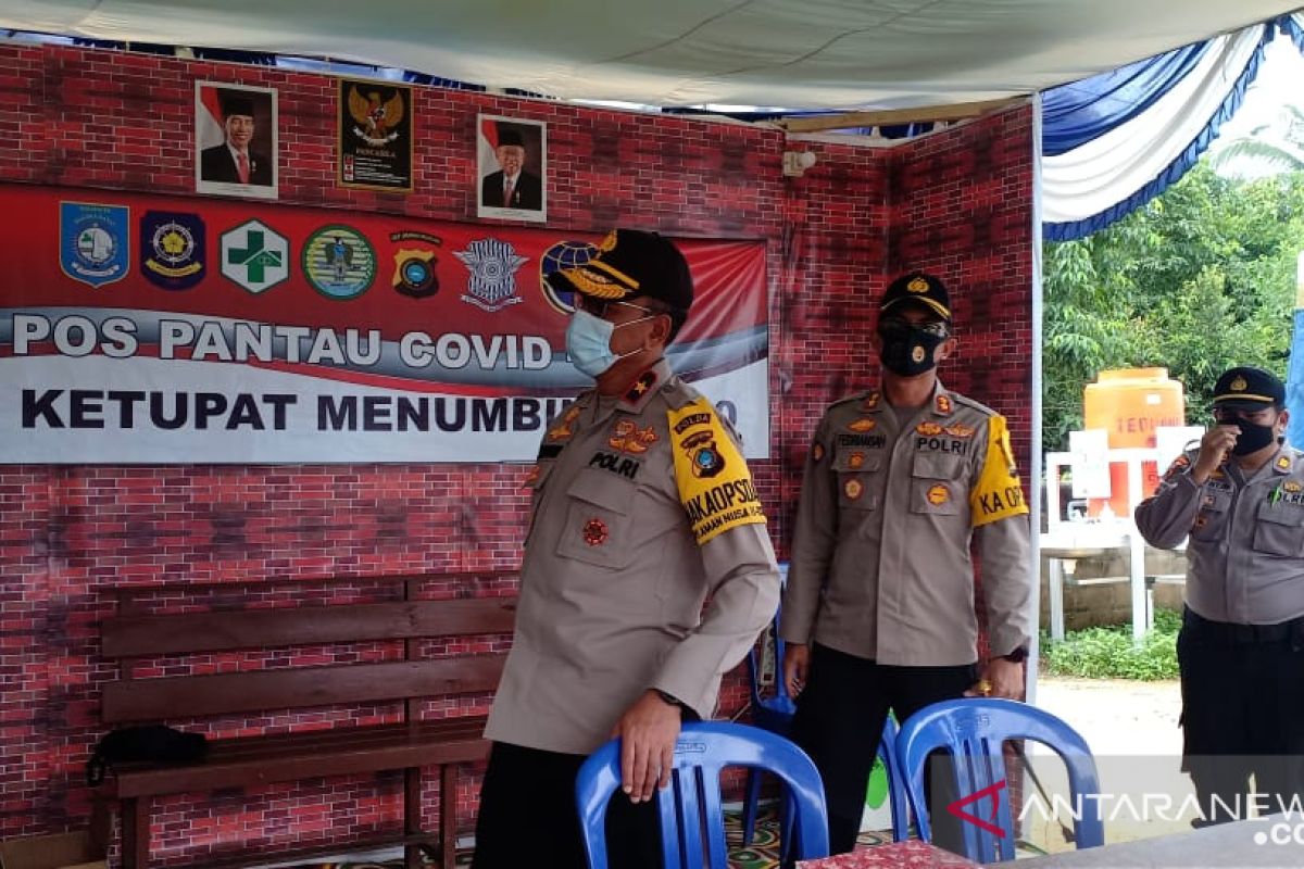 Polres Bangka Barat patroli bersama TNI AL awasi pelabuhan kecil