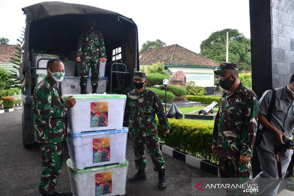 Kodam Sriwijaya kembali terima APD dari Mabesad untuk tenaga medis