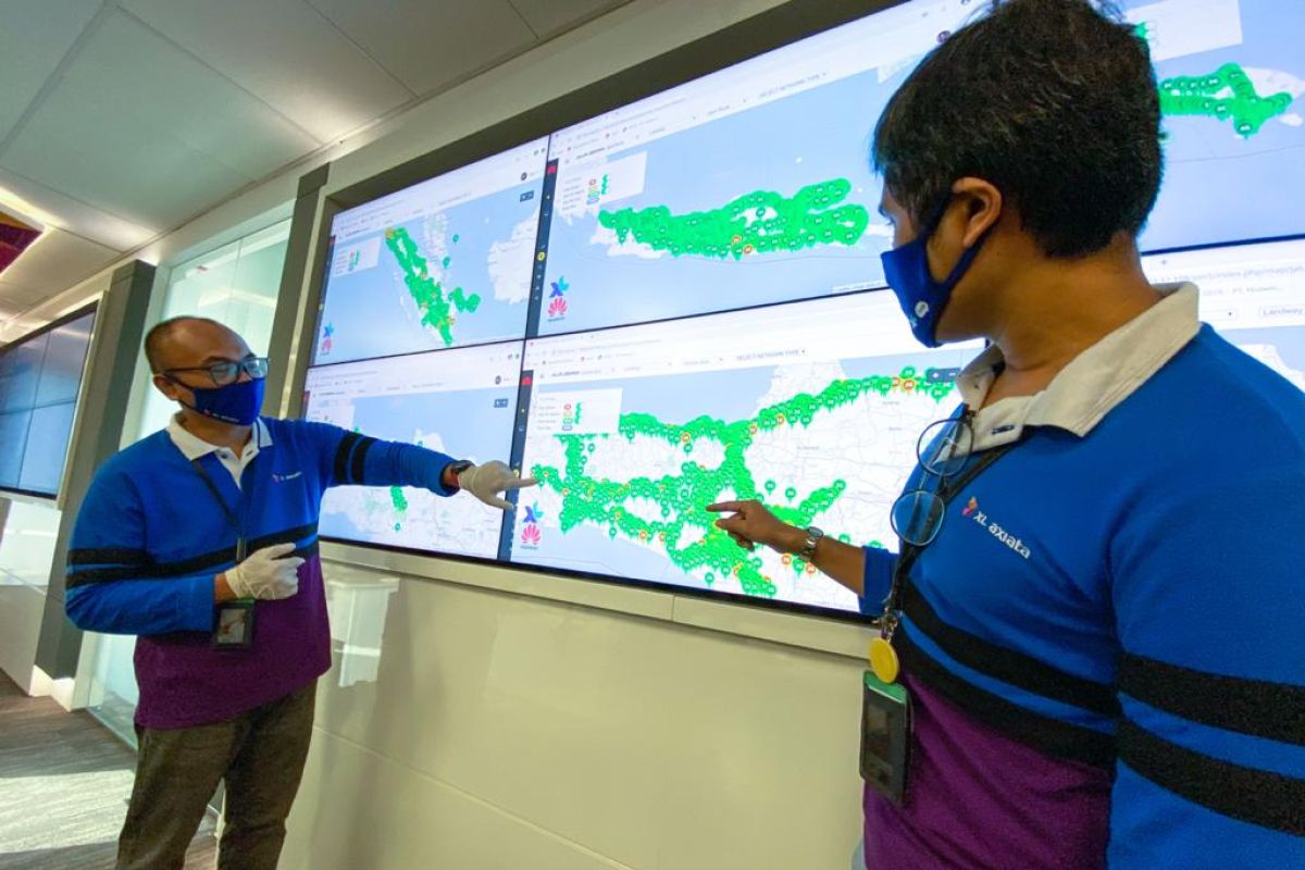 Lebaran di Tengah Covid-19, Trafik Data XL Axiata Naik 25 Persen