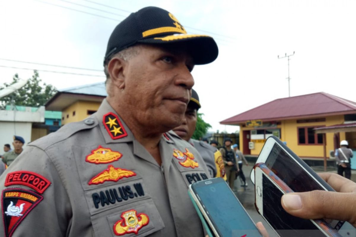 Kapolda Papua terima bantuan sembako Jasa Rahardja